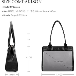 Bolso de Mano de Lona de Lujo, Impermeable, Ligero, Forma Regular, Suave, con Herrajes Minimalistas, Correa Ajustable, Estilo Bandolera - Product Image 2