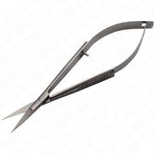 Ciseaux à cuticules professionnels de haute qualité, dorés et multicolores, pour manucure, avec logo personnalisé OEM - Product Image 2