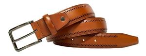 Ceinture décontractée en cuir pleine fleur faite à la main pour hommes, longueur personnalisable, haute qualité, légère, vente chaude, prix usine compétitif - Product Image 6