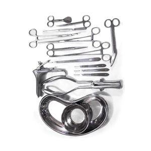 Premium 21 Pcs Feline Spay Pack Veterinary Ovariohysterectomy <b>Kit</b> Stainless Steel Snook Hook Olsen Hegar Needle Holder Scissors - Product Image 4