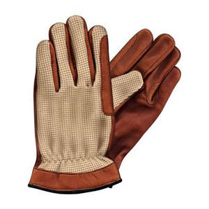 Guantes de Invierno de Cuero para Dedos Completos, Cierre con Cordón, Ligeros, Elásticos, Correa de Muñeca Ajustable, Antideslizantes - Product Image 1