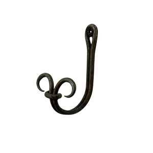 Gancho Doble de Metal Sólido con Acabado Dorado Antiguo, Gancho de Pared para Toallas y Batas, Resistente, Vintage, Decorativo - Product Image 3