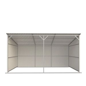 Capannone per Bestiame in Metallo Zincato 12FT X 20FT per Fattoria, 240 Piedi Quadrati, Pannelli Ondulati 27 GA, Montaggio Scorrevole TMG MS1220L - Product Image 3