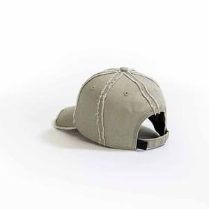 High Quality Distressed Hat Raw Seam Frayed Vintage Style Headwear Cotton Retro Trucker Caps Wholesale Manufacturer Baseball Cap - Product Image 6