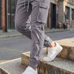 Wholesale Cheap Price Men's <b>Cargo</b> Pant Multifunctional Storage Button Fly Pockets Water Repellent Four Way <b>Stretch</b> Fabric Pant - Product Image 4