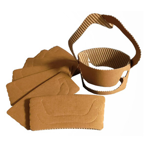 Manchons en carton personnalisables pour gobelets – Supports isolants pour boissons chaudes et froides - Product Image 4