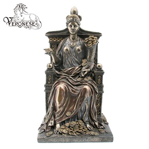 VERONESE DESIGN ROMAN FIGURE SPARTACUS (BRONZE + COULEUR) Figurine en résine de luxe peinte à la main-Collectible-14x10x20 d'art décoratif pour la maison - Product Image 4