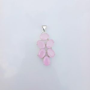 Pendentif en quartz Queen, collier bohème fait main en argent sterling 925 avec pierres précieuses, bijoux de mode pour femme, cadeau - Product Image 4