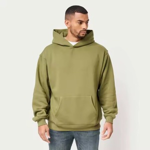 Sudadera con Capucha de Dos Tonos, Extra Grande y Cómoda para Hombre, Marca Privada, de Alta Calidad, Color Sólido Personalizado, Manga Larga, 2026 - Product Image 1
