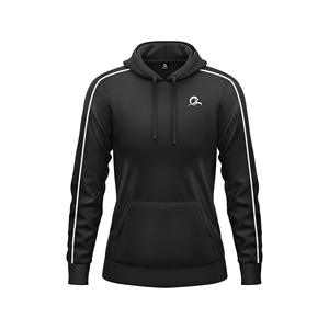 Sudadera con Capucha Casual de Mujer para Otoño, Tejida, 100% Algodón, Forro Polar Francés, Talla Grande, Gruesa, Antipilling, Estilo Urbano - Product Image 3