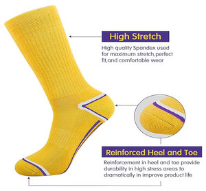 Calcetines Deportivos de Alto Rendimiento para Hombre, Paquete de 6 Pares, Diseño Superior, con Amortiguación, para Correr y Hacer Ejercicio - Product Image 3