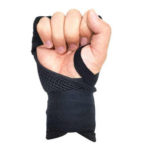 Gants de boxe respirants à enroulement rapide, équipement d'entraînement professionnel avec protection des articulations en gel absorbant les chocs - Product Image 3