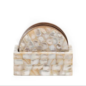 Sous-verres en bois imprimés HD personnalisés, écologiques, modèle Sheeri Handicrafts, 300 mm, design mariage et plage, vente en gros - Product Image 1
