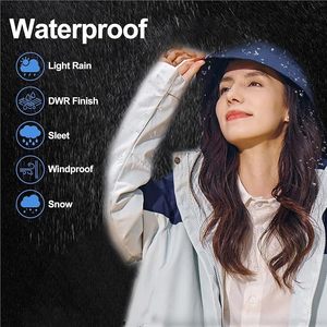 Veste softshell imperméable 3 en 1 pour homme, avec capuche amovible et doublure polaire, pour l'hiver - Product Image 5