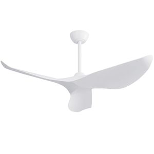 Ventilatore da Soffitto Moderno da 38 Pollici per Interni ed Esterni con Motore DC e Telecomando per Camera da Letto e Soggiorno Senza Luce - Product Image 1