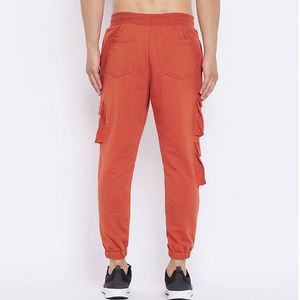 Pantalones deportivos cargo para hombre, cintura elástica con cordón, múltiples bolsillos, pantalones casuales tipo jogger, ropa de otoño para hombre a precio de mayoreo. - Product Image 6