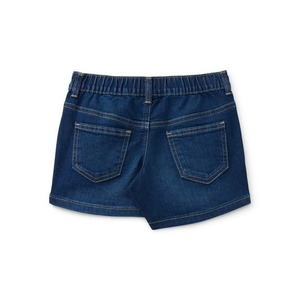 Shorts en jean délavé foncé pour homme, taille mi-haute, 100 % coton, décontractés, pour l'été, avec boutons et poches - Product Image 4