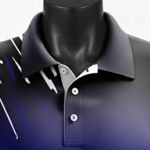 Nueva Tendencia de Moda, Tela de Punto Personalizada de Primera Calidad, Transpirable, de Spandex/Algodón, para Camisas, Tallas Grandes para Hombre - Product Image 4