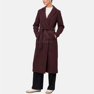 Elegante Abrigo Largo de Invierno para Mujer, Mezcla de Lana, Ropa Exterior Informal a la Moda, Abrigo Largo para Mujer, Abrigo Grueso y Cálido para Invierno - Product Image 2