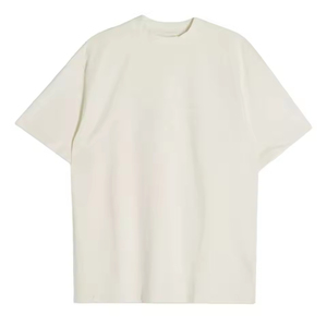 Camiseta Oversize de Algodón Personalizable con Marca Propia, Tejido Pesado, Ajuste Holgado Premium, Estilo Urbano Liso para Hombre - Product Image 4