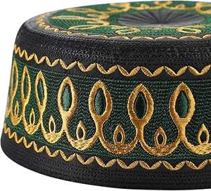 Casquette de prière musulmane la plus vendue en gros, personnalisable, imperméable, extensible, brodée, pour hommes, OEM - Product Image 5