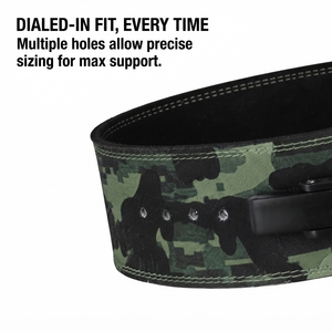 Ceinture de musculation en cuir avec boucle à levier en acier, taille personnalisée, robuste, pour la musculation, fournisseur en gros d'équipement de gym - Product Image 5