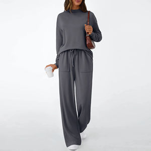 Conjuntos Deportivos para Mujer, Pantalones Deportivos de Cintura Alta, Traje Deportivo de Manga Larga, Ropa Deportiva para Correr y Hacer Ejercicio - Product Image 5