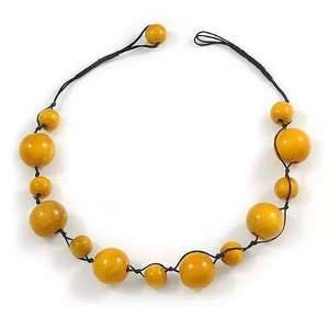 Resin Craft Ethnic Style Wooden Beads Multi-layer Long Tassel Necklace Earring Set Bohemian Jewelry Sea <b>Beach</b> <b>Accessories</b> - Product Image 5