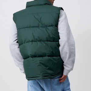 Gilet matelassé sans manches pour homme, personnalisé, de haute qualité, avec fermeture éclair et poches, logo personnalisé, pour l'hiver - Product Image 3