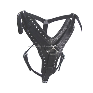 Custom Design Luxury Eco-Friendly Leather Dog <b>Harness</b> Personalized OEM/ODM Orders Welcome - Product Image 1