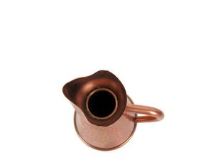 เหยือกน้ำทองแดงวินเทจคลาสสิก เหมาะสำหรับโต๊ะอาหารในร้านอาหารและการเสิร์ฟในห้องพัก  งานฝีมือจากอินเดีย - Product Image 6