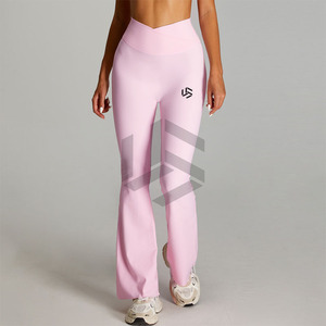 Women's Gym <b>Tights</b> with Scrunch Butt Fitness High Waist Yoga Pants Solid <b>Pattern</b> High-Legged Yoga Clothes with Pocket - Product Image 6