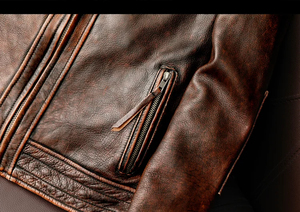 Premium quality cheap price Durable Breathable anti-wrinkle <b>Men</b> <b>Leather</b> <b>Jacket</b> Fashion Hot Selling OEM Design <b>Men</b> <b>Leather</b> <b>Jacket</b> - Product Image 4