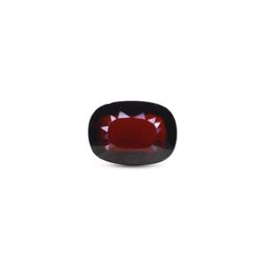 Handcrafted 7.3 Carat Oval Cut Hessonite Gomed Loose Gemstone Natural Garnet Faceted for Fine Jewelry - Product Image 1