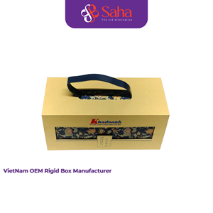 Cajas de Papel Kraft Hechas a Mano en Vietnam, Reciclables, Biodegradables, con Laminación Mate, Personalizables con Estampado en Relieve y Lámina Dorada - Product Image 3