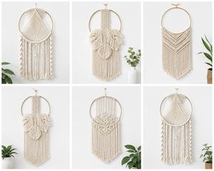Anneaux en fer de qualité supérieure, grands et ronds, pour la fabrication de lampes à clip, de couronnes, de attrape-rêves, de macramé et de décorations de fête - Product Image 5