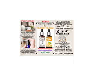 Juego de aceites aromáticos de alta calidad de almizcle blanco y ylang ylang para hacer jabón, velas, difusores y materia prima cosmética. - Product Image 4