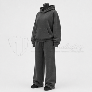 Conjunto Deportivo Oversize para Mujer, Sudadera con Capucha y Pantalones Jogger, 2 Piezas, Ropa Deportiva Casual - Product Image 3