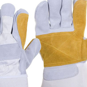 Leather Work <b>Gloves</b> Real Leather Working <b>Gloves</b> Work Safety <b>Gloves</b> Anti Cut Working <b>Gloves</b> Lightweight Best Selling Working - Product Image 2