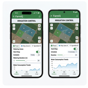Application d'automatisation agricole IoT RoyalCraft Smart Farming pour iOS/Android/Mac - Product Image 3