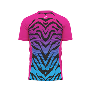 Maillot de football unisexe personnalisé OEM ODM, T-shirt imprimé, séchage rapide, extensible dans quatre directions, respirant, anti-transpiration, sans coutures - Product Image 6