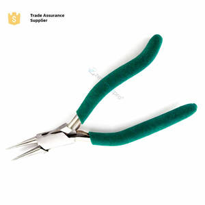 Alicates de Punta Redonda de 135 mm con Mango Curvo, Serie ZETOMED PRO, Acero Inoxidable de Alta Calidad, Herramienta de Precisión para Joyería, para Trabajar con Alambre y Abalorios - Product Image 3