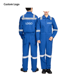 High Quality Coverall Workwear Uniform Protection Safety Worker Uniform Comfortable Workwear <b>Construction</b> <b>Work</b> Custom - Product Image 4