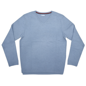 Suéter de lana para hombre, cuello en V, estilo rasgado, excedente de fábrica, marca premium de Bangladesh, para el invierno. - Product Image 3