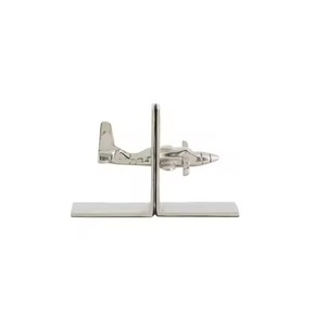 Premium Quality Metal Bookends Set Of 2 <b>Rustic</b> Chickens On Branch Design Sculptural <b>Desk</b> Decor For Home Office Use - Product Image 2