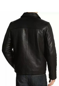 Men <b>Cafe</b> <b>Racer</b> Bomber Biker Genuine Leather <b>Jacket</b> Motorcycle <b>Jacket</b> - Product Image 2