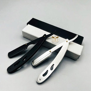 Barber Straight <b>Razor</b> Set Stainless Steel Folding Safety <b>Razor</b> Replaceable Blade Manual Shaving Tool Luxury Salon <b>Men</b> Grooming - Product Image 1