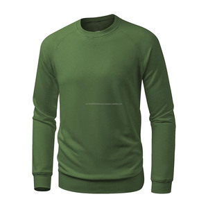 Élégant surdimensionné hommes sweat Premium col rond de haute qualité sur mesure en gros nouveauté basics sweats - Product Image 1