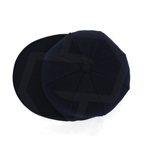 Gorra de Béisbol de Fieltro Azul Marino, Gorro Unisex Casual de Invierno con Múltiples Paneles, Gorro de Algodón Ajustable de Color Sólido para Adultos, Moda Unisex de Primavera - Product Image 6