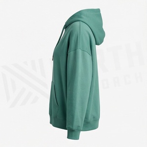 <b>Drop</b>-shoulder Women's Customized Color Fleece Cotton Pullover High Quality Top Casual Hoody Thermal Best Winter Clothing - Product Image 3